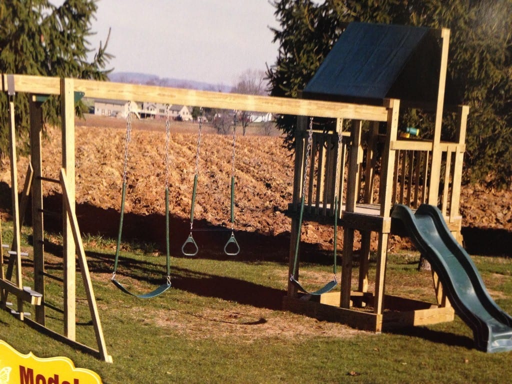 Wood Playset for sale in Frederick md, model 2600