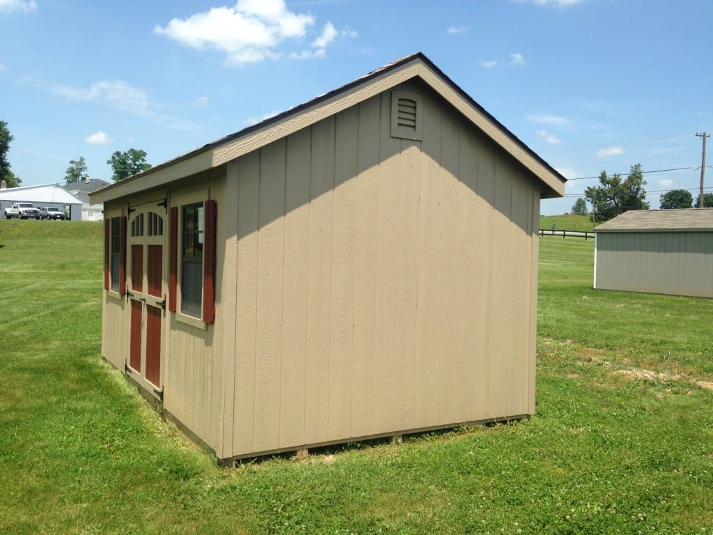 sold #1985 10×16 wooden storage shed for sale $3080
